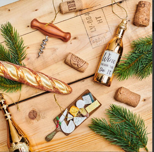 Kerst ornament kaasplankjes - Kersten