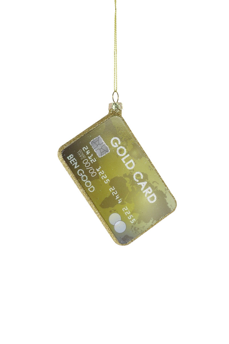 Kerstornament Creditcard - Cody Foster