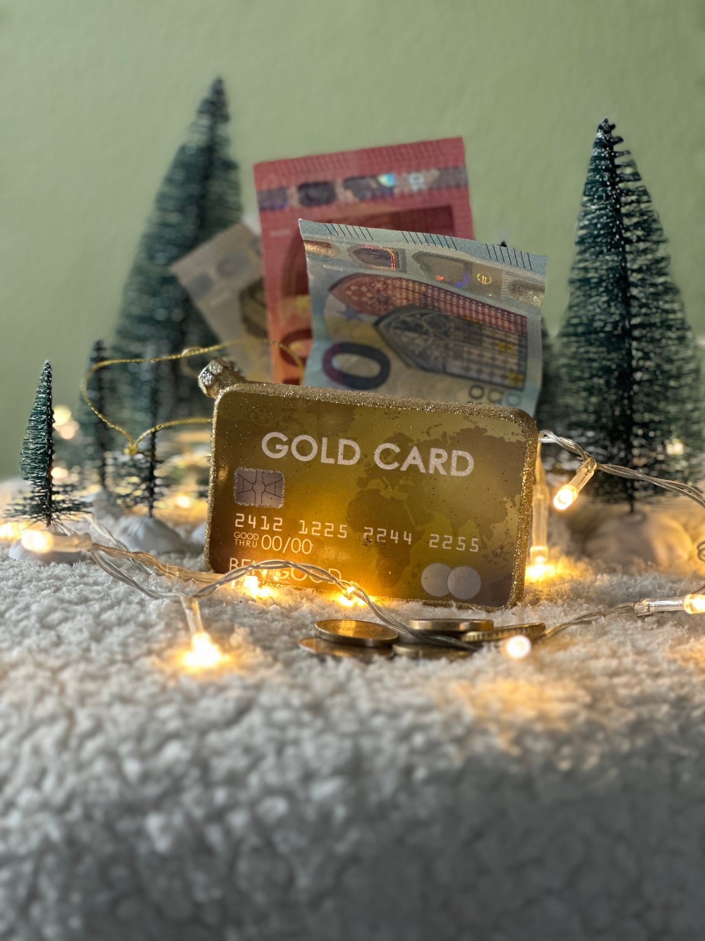 Kerstornament Creditcard - Cody Foster