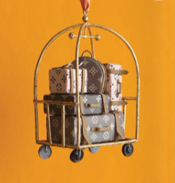 Kerst ornament Hotelkar met designer items - Cody Foster