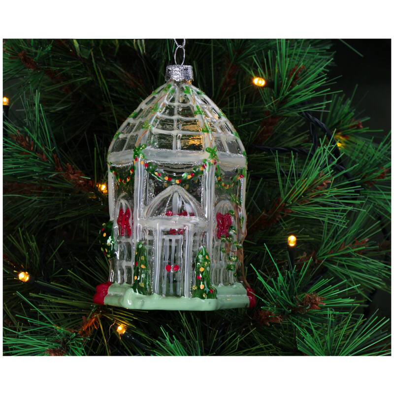 Kerst ornament Ronde kas - Kersten
