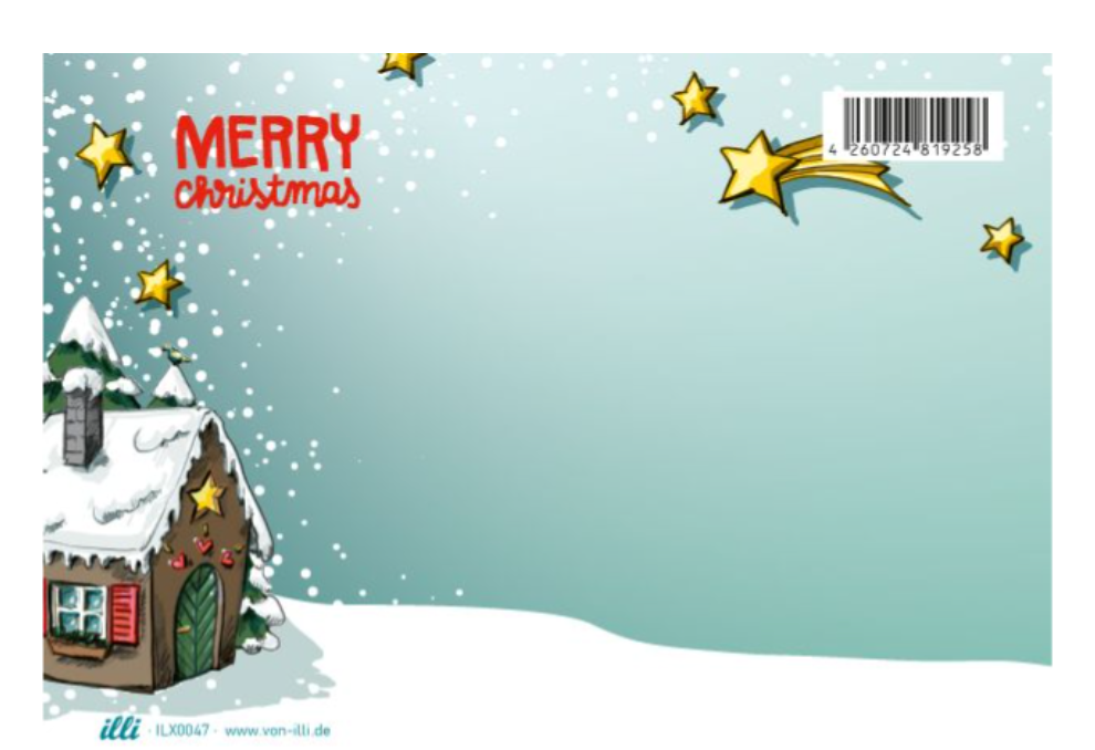 Kerstkaart - Julpilko -illi