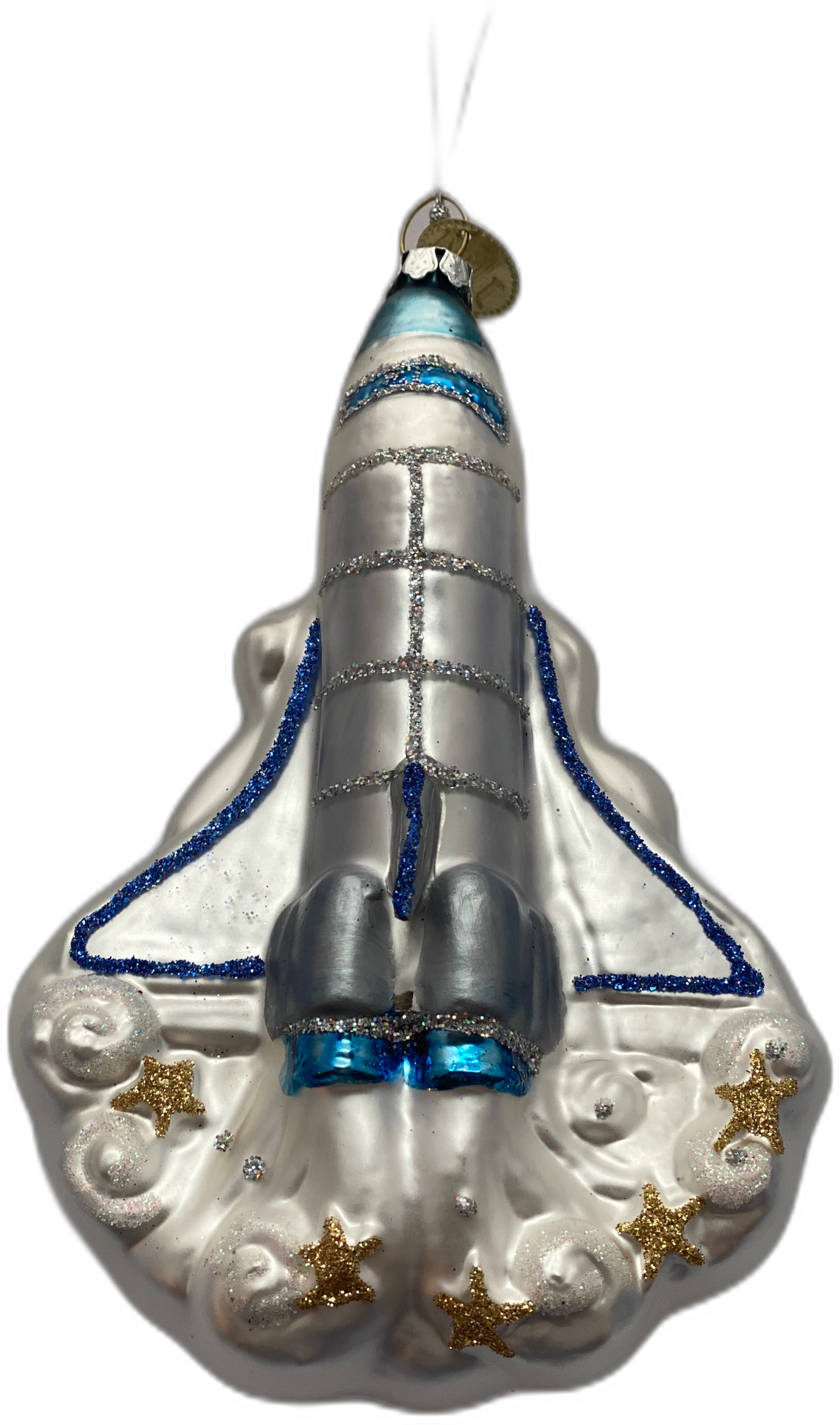 Kerstornament Spaceshuttle - Christmas Carol