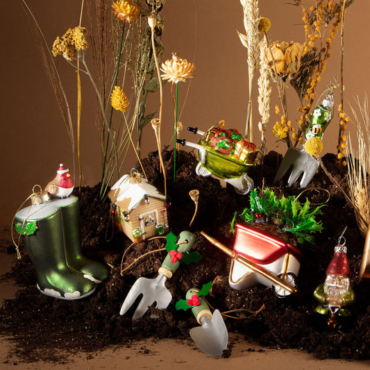 Kerst ornament Kruiwagen - Sass and Belle