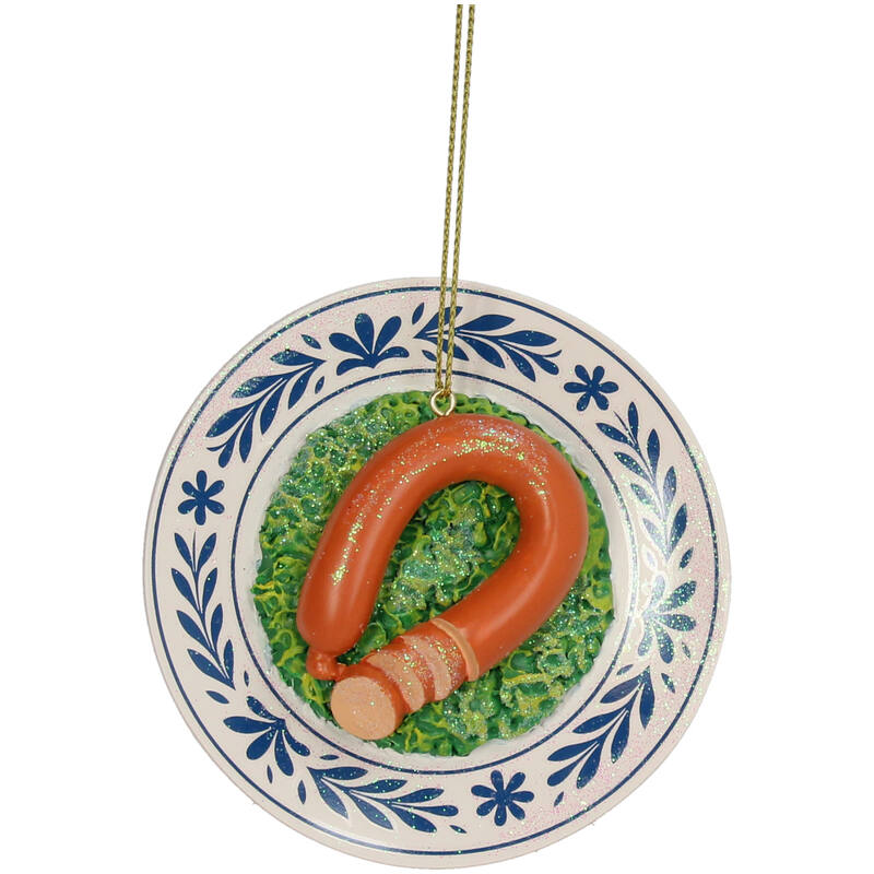 Kerst ornament bord boerenkool - Kersten