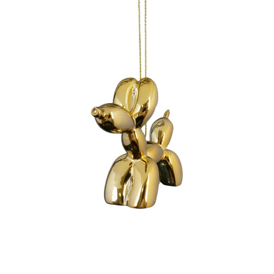Kerstornament Gouden ballonhond - Kurt S. Adler